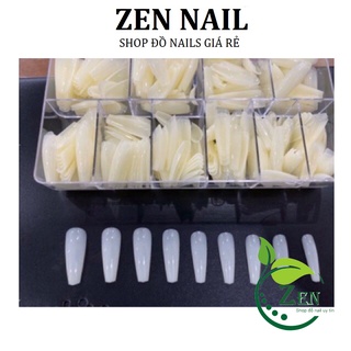 Móng up HSM form thang trơn chưa nhám, Móng giả làm nail