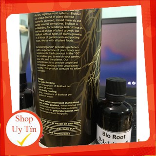 - Chế phẩm hữu cơ kích rễ cực mạnh Bio Root 0-1-1 chai 50 ml chất.