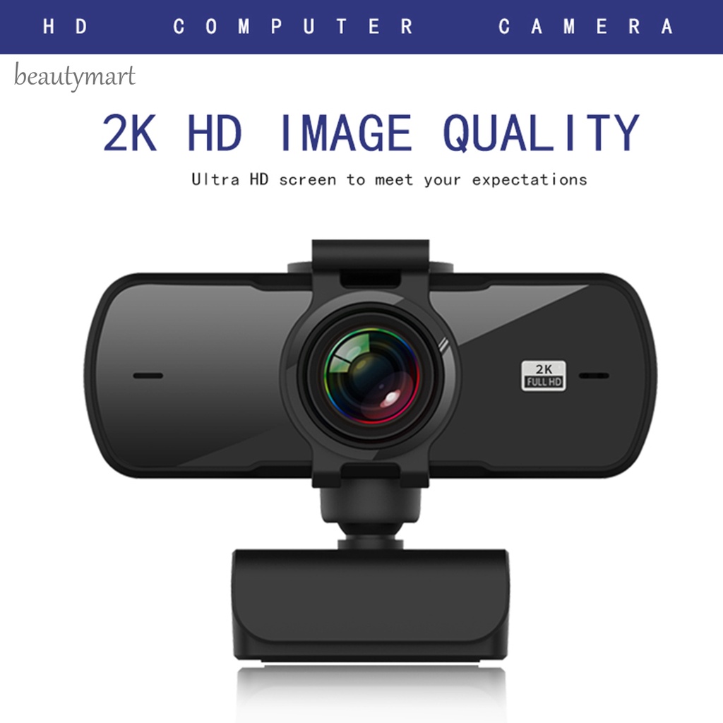 Webcam 2k Xoay 360 Độ Kèm Micro Tiện Dụng Cho Máy Tính | BigBuy360 - bigbuy360.vn