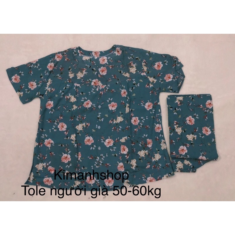 bộ tole người già size 50-60kg