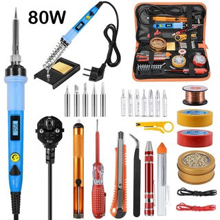 Bộ mỏ hàn điện 80w 220v màn hình lcd chất lượng cao