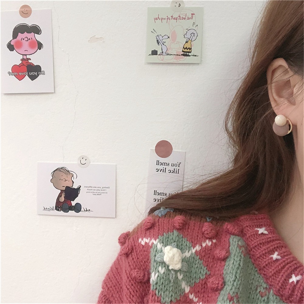 Đôi Khuyên Tai Nữ Phong Cách Vintage Xinh Xắn