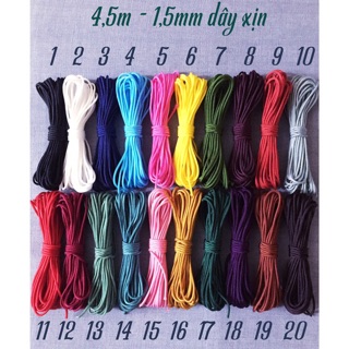 Combo 10m dây dù tết vòng 1li dẹt