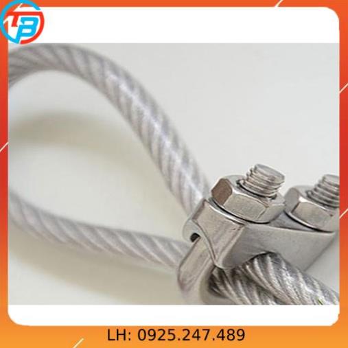 Dây cáp thép bọc nhựa Phi [ 8mm ] dài 1 mét – 1000 mét CÁP THÉP Thái Bình VinàN