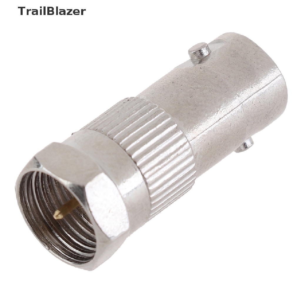 1 Đầu Nối Chuyển Đổi BNC Female Sang F Type Male RF Coaxial Bằng Kim Loại