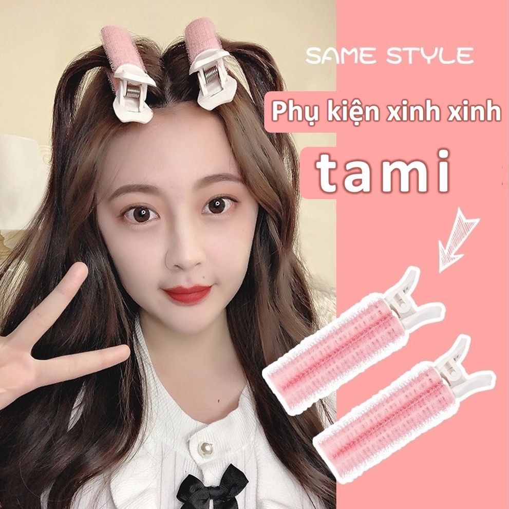 Kẹp Phồng Chân Tóc Mái Tự Dính Uốn mái thưa Hàn Quốc