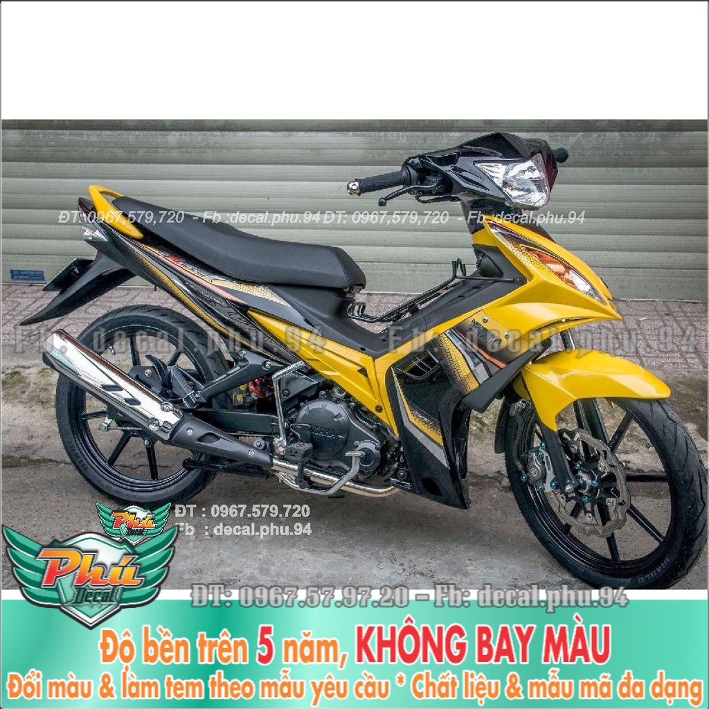 Tem Rời Ex 2010 vàng đen (K) -1