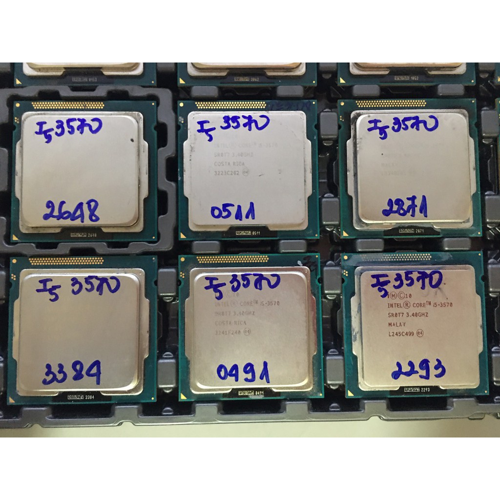 CPU I5 3470 và I5 3570 Và i5 2500 Sk 1155 - Vi Tính Bắc Hải | WebRaoVat - webraovat.net.vn
