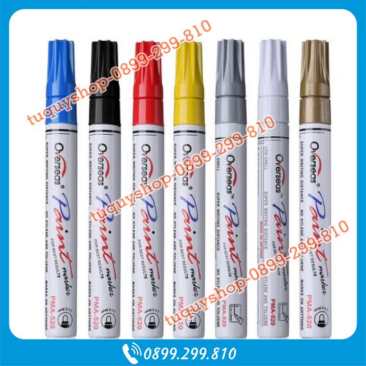 Bút vẽ, bút viết lốp tô thông số trên lốp xe, vỏ xe máy ô tô xe hơi, loại cao cấp, SKU: 112