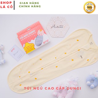 [Chính Hãng]Túi Ngủ Gungi-nhộng chũn màu Vàng họa tiết