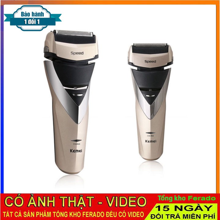 Máy cạo râu Kemei KM-8102 pin sạc
