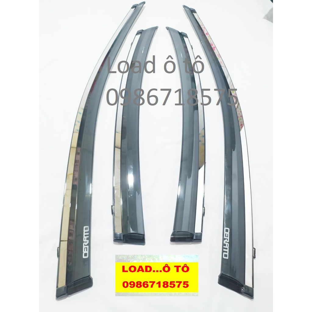 VÈ CHE MƯA XE KIA CERATO 2019-2021 chỉ mạ Cao Cấp