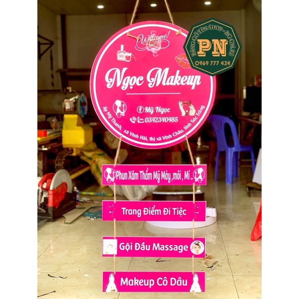 Bảng Gỗ Tên Shop Giá Rẻ TPHCM - Bảng Gỗ Decor Theo Yêu Cầu Khách Hàng
