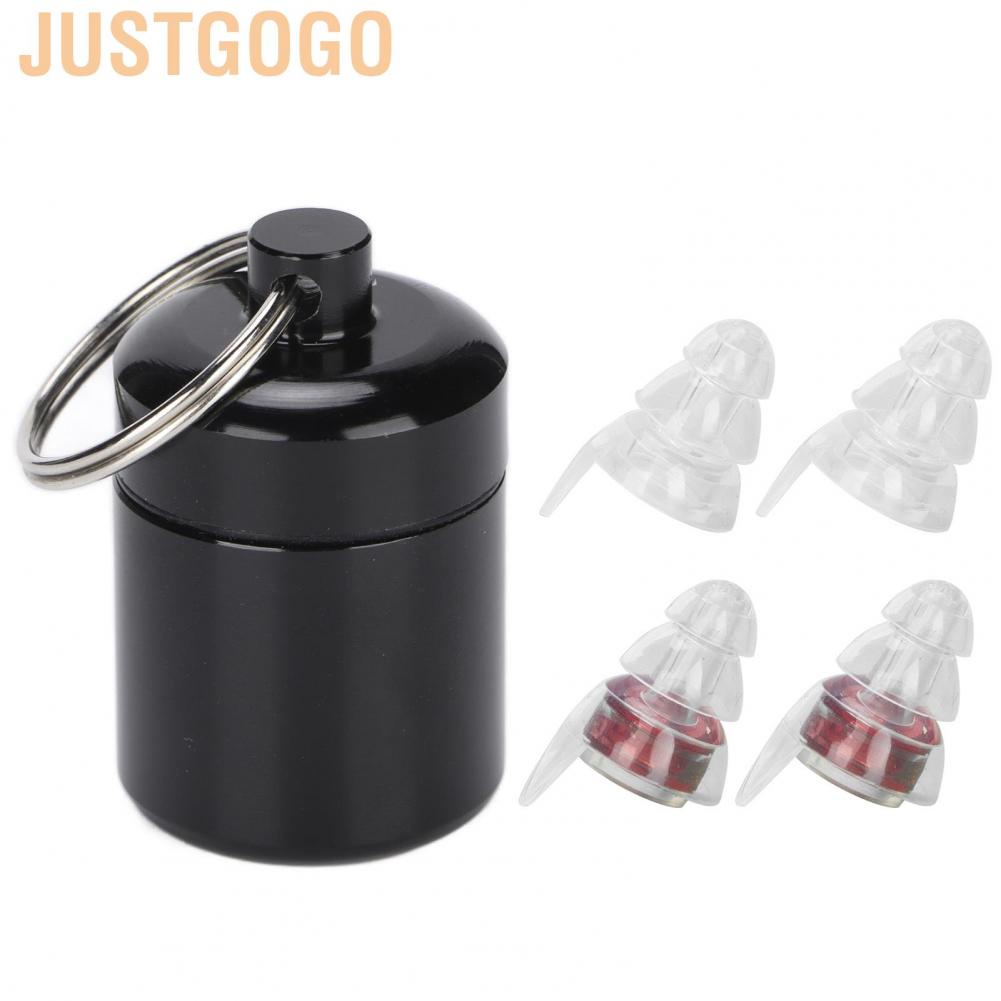 Justgogo Concert Earplugs Hearing Protection Tools For Music Performances Water Sports