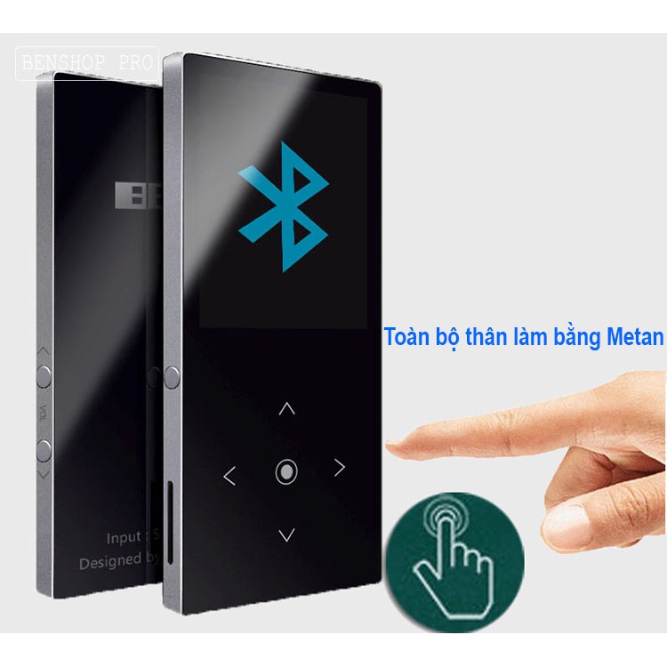 Máy nghe nhạc bluetooth Hi-Fi Benjie K8 (8G)