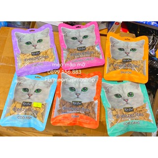 KIT CAT FREEBITES THỨC ĂN CÁ GÀ SẤY KHÔ CHO MÈO