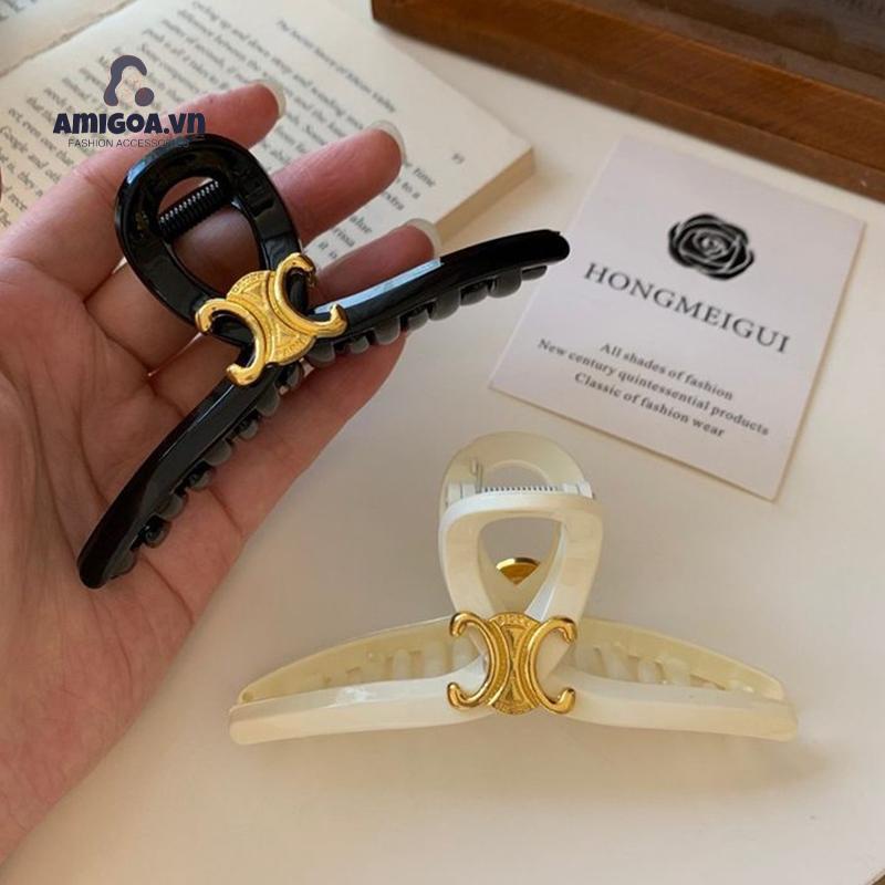 ✨✨Kẹp Tóc Chữ C Đơn Giản Thời Trang Phong Cách Hàn Quốc kẹp tóc càng cua kẹp tóc hàn quốc