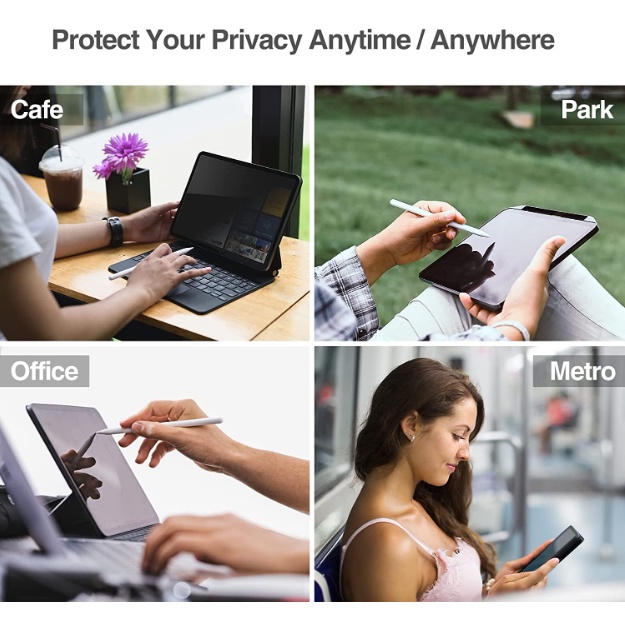 Kính Cường Lực Bảo Vệ Màn Hình Chống Nhìn Trộm Siêu Mỏng Không Nhìn Trộm Cho iPad Mini 6 8.3-inch 2021