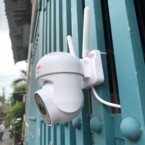 Camera Yoosee PTZ-Camera ngoài trời mẫu siêu mini, 28 led 5.0mpx,xoay 360 độ,chống nước,xem đêm có màu,bảo hành 12 tháng