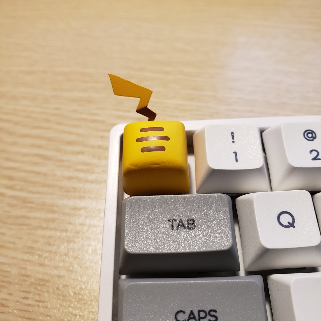 Keycap cho bàn phím cơ chất liệu Resin PBT thiết kế Pokemon - Kicap