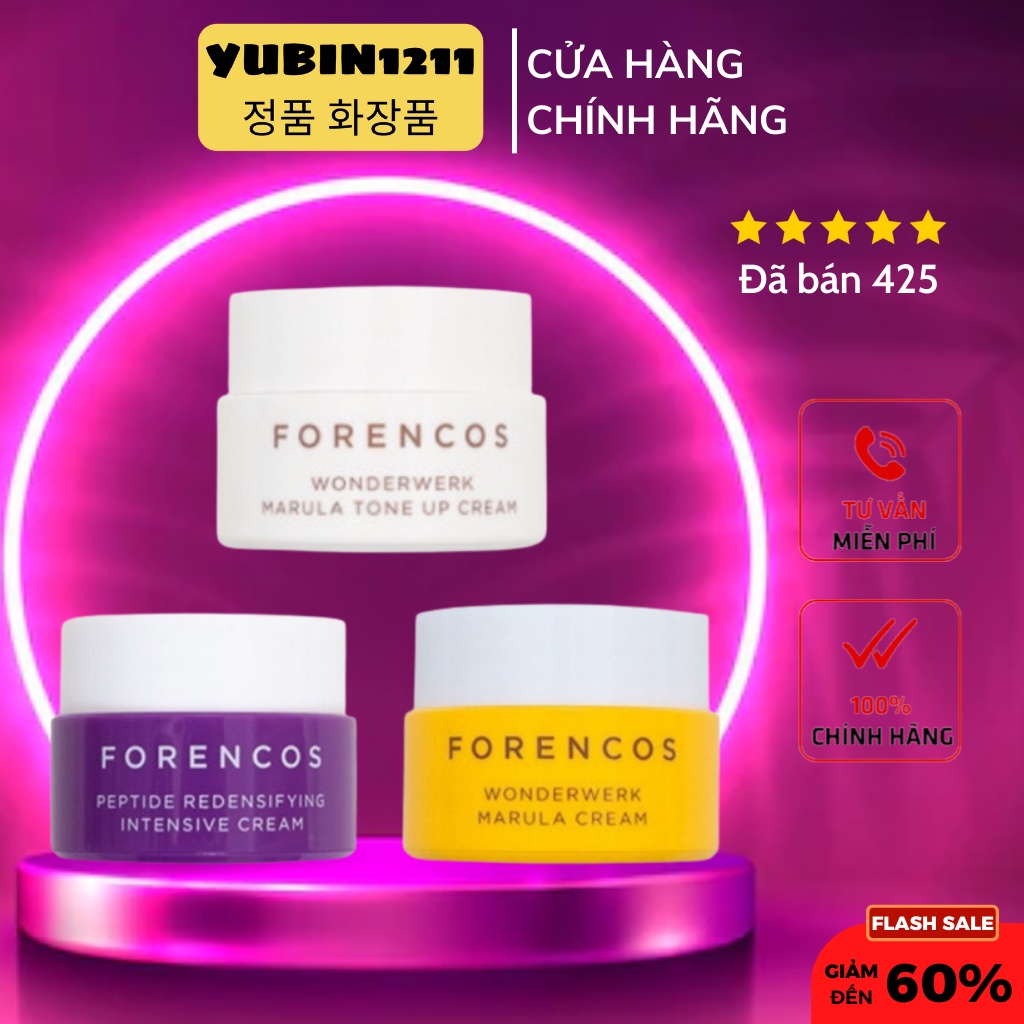 Kem Duỡng Forencos ngày &amp; đêm size mini 10ml