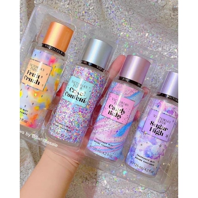 [FREE SHIP] Combo Set 4 Chai Xịt Thơm Victoria Kèm Túi