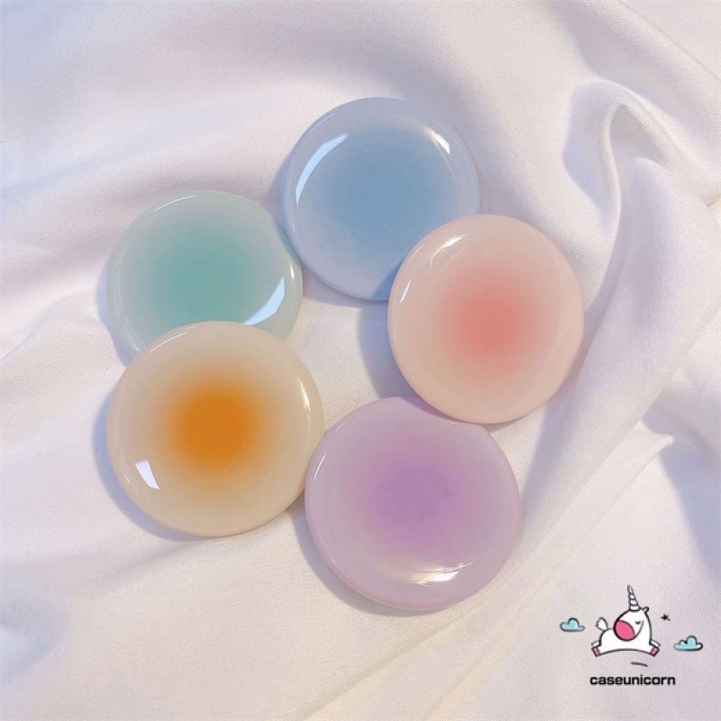 Giá đỡ điện thoại bằng nhựa epoxy màu gradient có thể gấp gọn tiện dụng