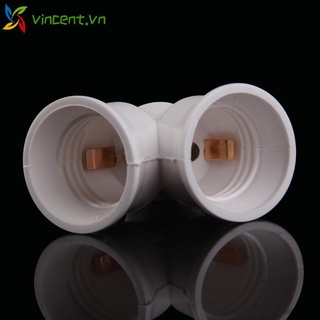 Đui Đèn Chuyển Đổi 1 Thành 2 Đui Đèn E27