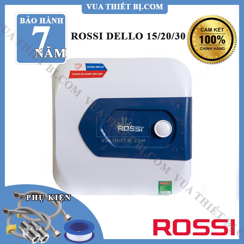 ROSSI DELLO 15 lít vuông - Bình nóng lạnh gián tiếp RDO-15SQ
