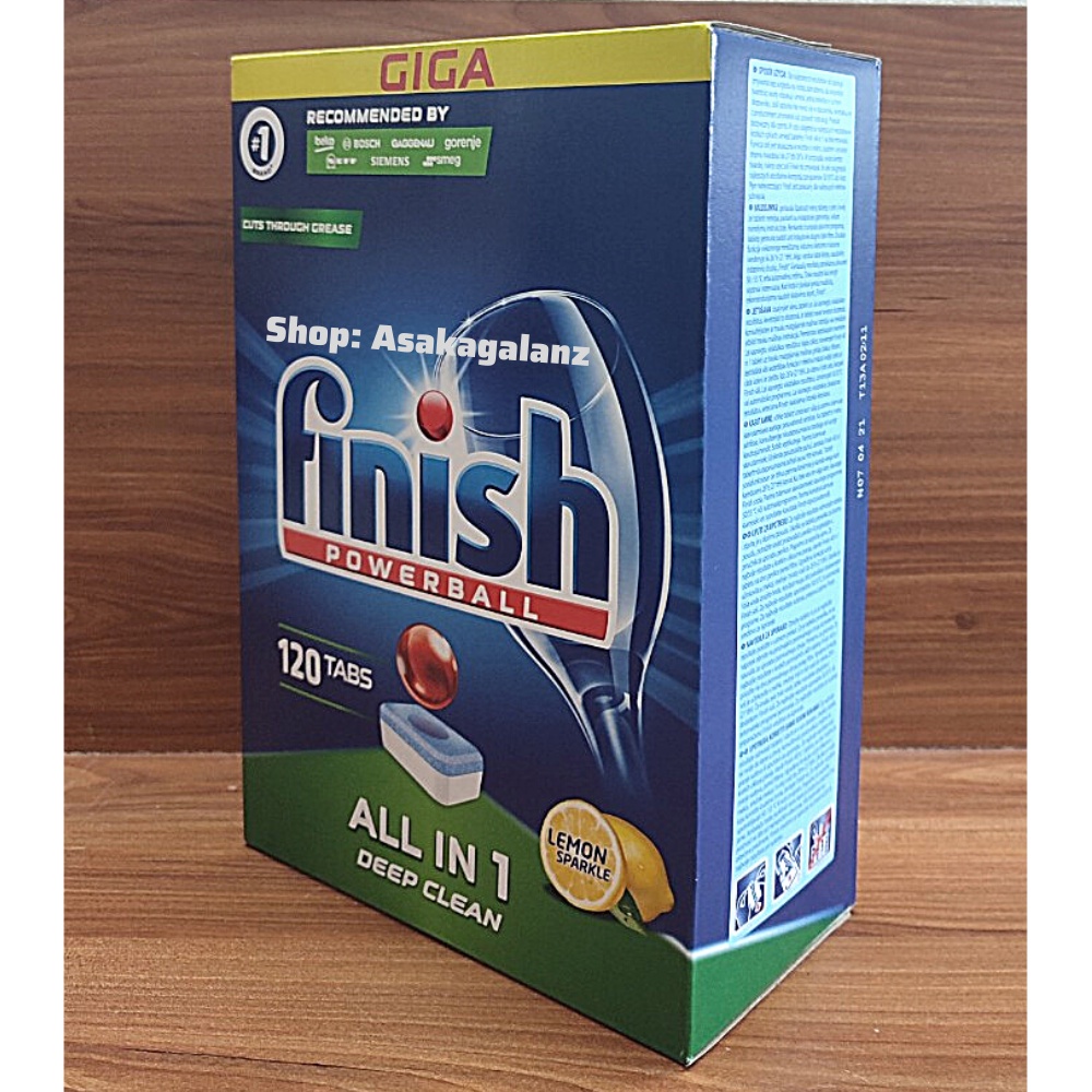 Viên rửa bát Finish All in 1 [ 06 chức năng, rẻ vô địch  ].