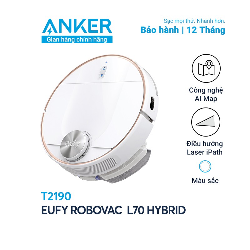 Máy Hút Bụi Eufy RoboVac L70 Hybrid - T2190