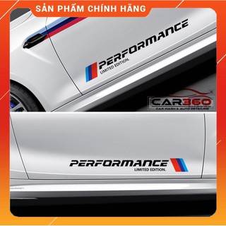 ⚡️FREESHIP TQ⚡️Sticker Dán Cửa Xe Ô Tô Siêu Đẹp Đậm Phong Cách PERFOMANCE Tặng Kèm Dụng Cụ Dán Tiện Lợi