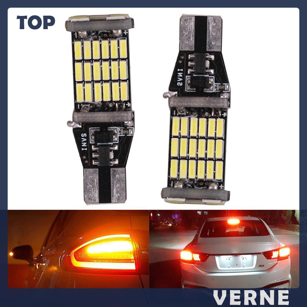 Bóng đèn xi nhan LED T15 W16W 4014 45 SMD 12V cho xe hơi