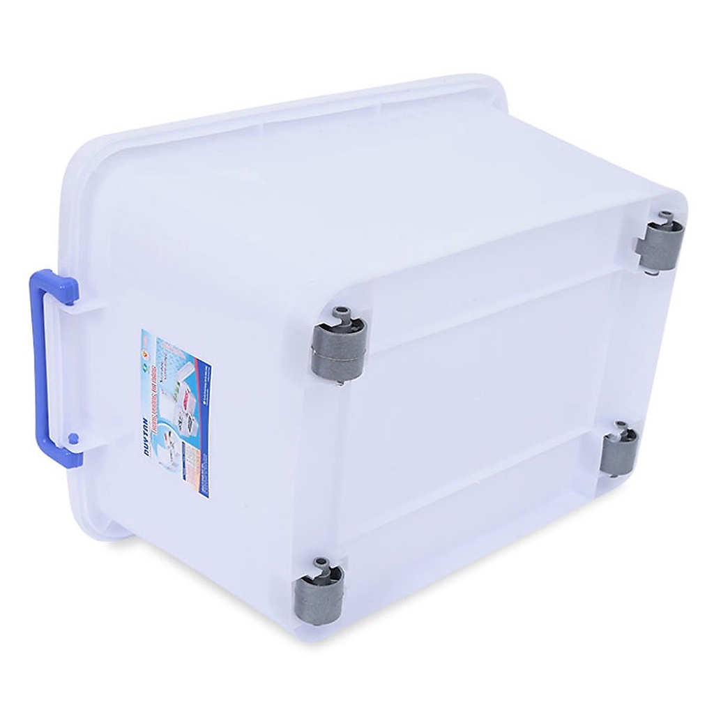 Thùng Nhựa Vuông DUY TÂN 15L 30L 55L 90L 120L 140L Có Bánh Xe, Nhựa Bền Chắc