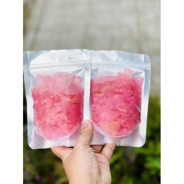Giá 1 túi 200gr gừng hồng ăn kèm món sashimi - Q12