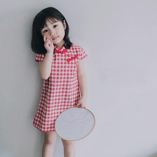 Sườn xám xinh cho bé