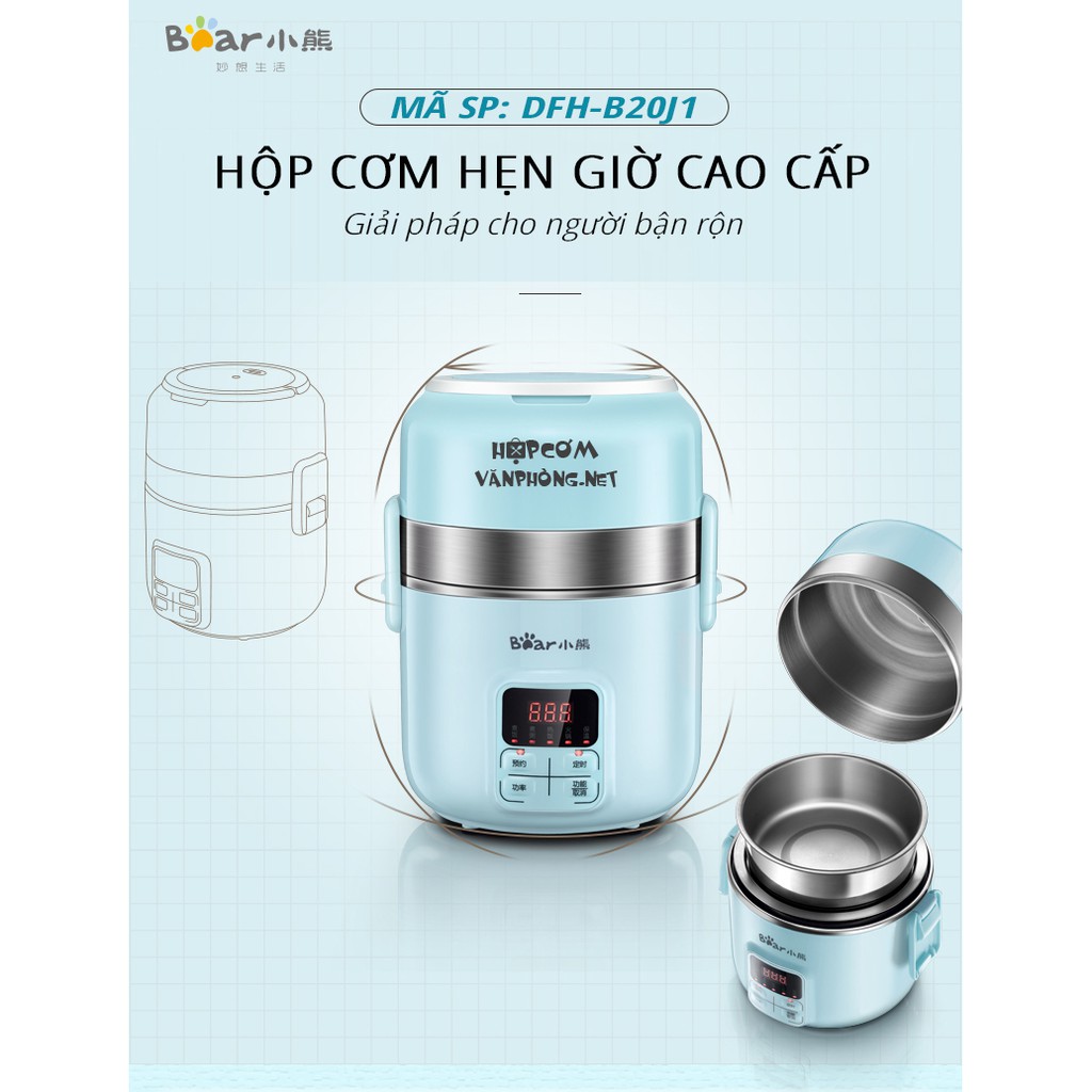 Hộp cơm cao cấp Bear DFH-B20J1