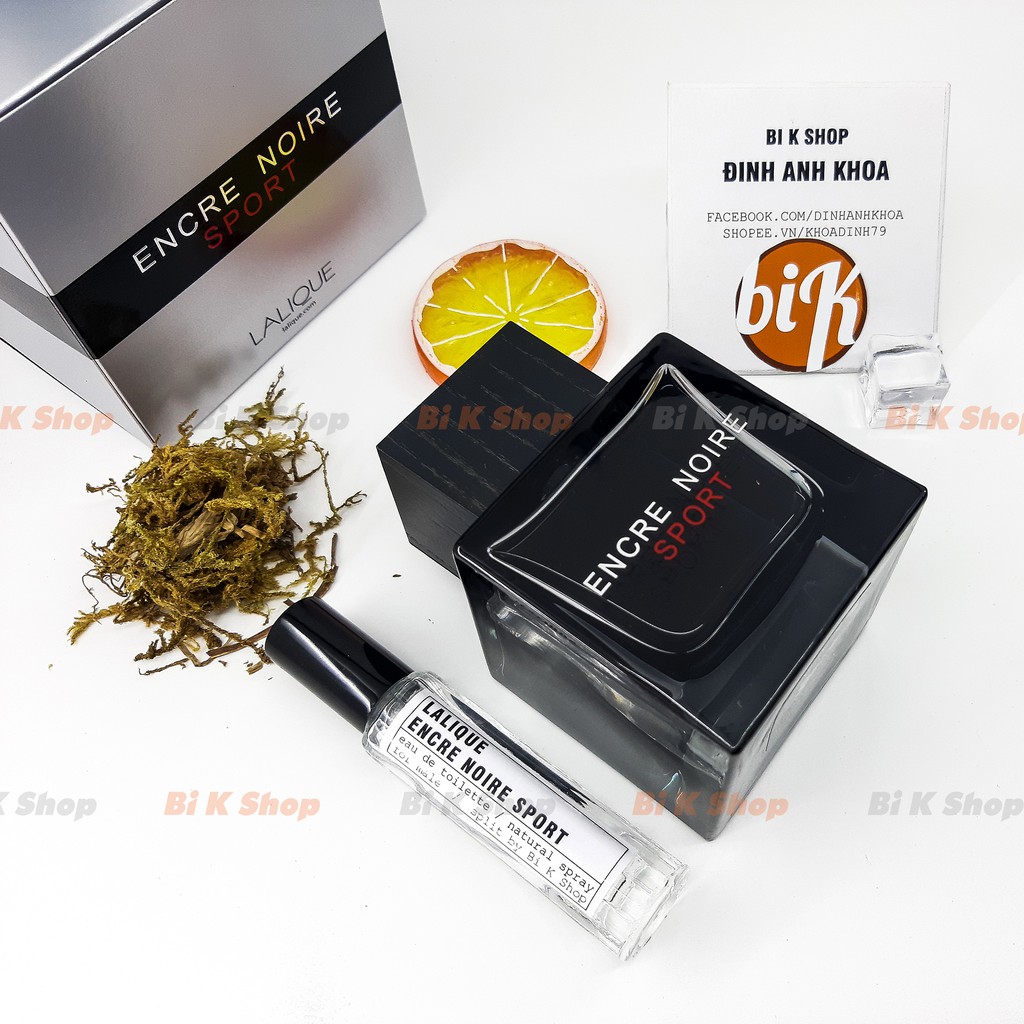 Bi K Shop - Nước hoa nam Encre Noire Sport của hãng LALIQUE [Mẩu thử] | BigBuy360 - bigbuy360.vn