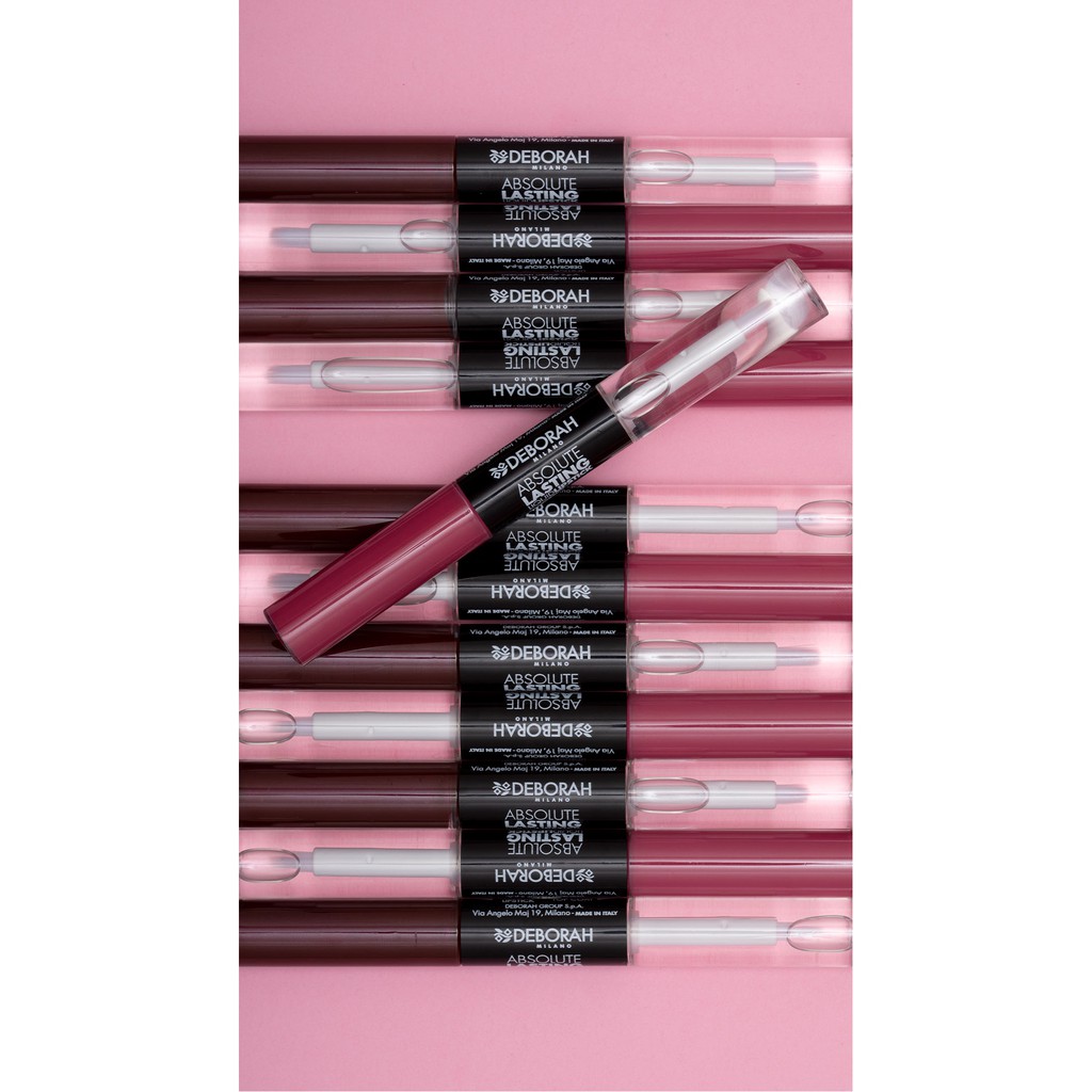 Son Kem Lâu Trôi 2 Đầu Deborah Milano Absolute Lasting Liquid Lipstick