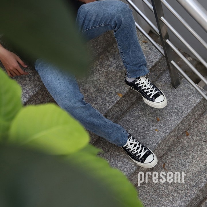[FREESHIP - HÀNG AUTH KÈM BILL] Giày Sneakers Nam Converse 1970s Black White Thấp Cổ - Present Original Sneakers | BigBuy360 - bigbuy360.vn