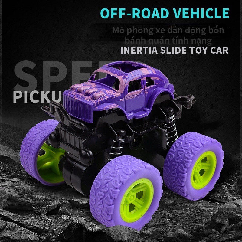 squishy đồ chơi cho bé trai đồ chơi trẻ em đồ chơi bé gái đồ chơi cho bé trai đồ chơi trẻ em đồ chơi bé gái Đồ Chơi Mô Hình Xe Hơi Địa Hình Bốn Bánh Chống Sốc Cho Bé