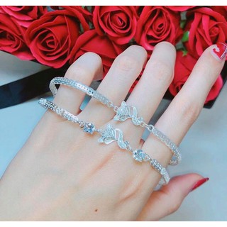 Lắc tay hồ ly đá mệnh kim tiền
