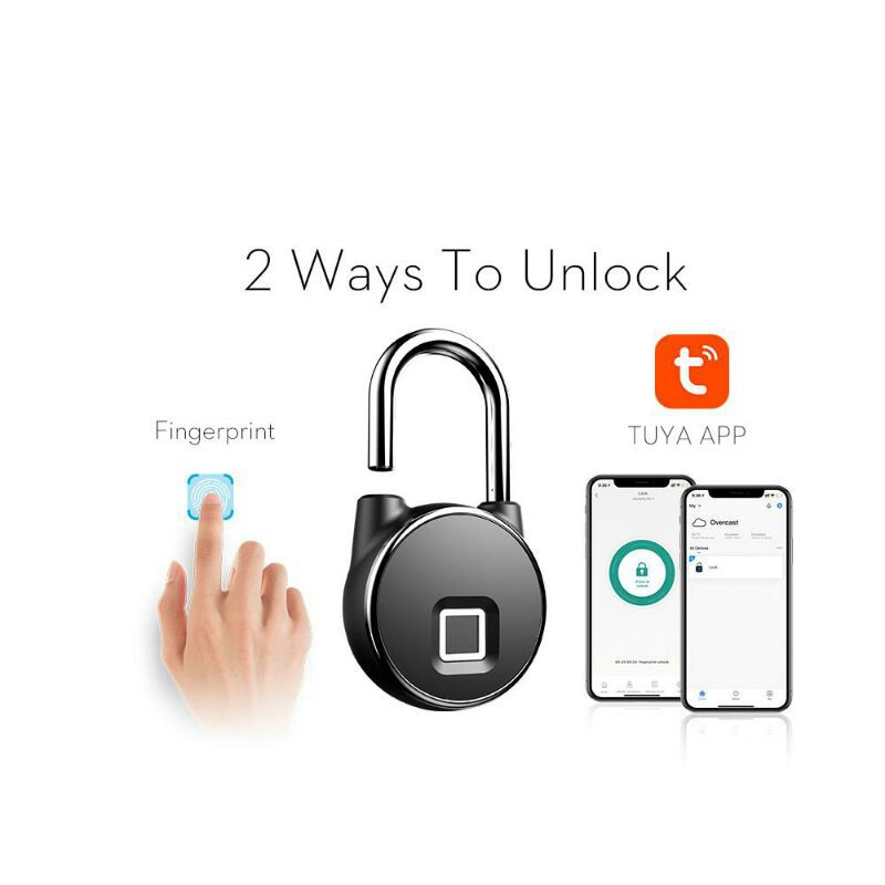 Ổ KHÓA VÂN TAY FINGERPRINTS LOCK P22+ ( Kết nối App - Bluetooth)