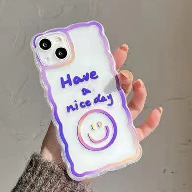 Ốp Điện Thoại TPU Silicon Mềm Trong Suốt Hình Mặt Cười Cho IPhone 13 12 Mini 11 10 Pro XS Max X XR 8 7 6 6S + SE 2020