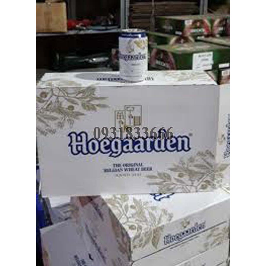 Bia Bỉ Hoegaarden 4,9% Thùng 24 Lon 330ml