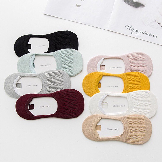 Set 10 Đôi Tất Hài Len Gân Nữ Vặn Thừng Mới 2020 giá rẻ tốt