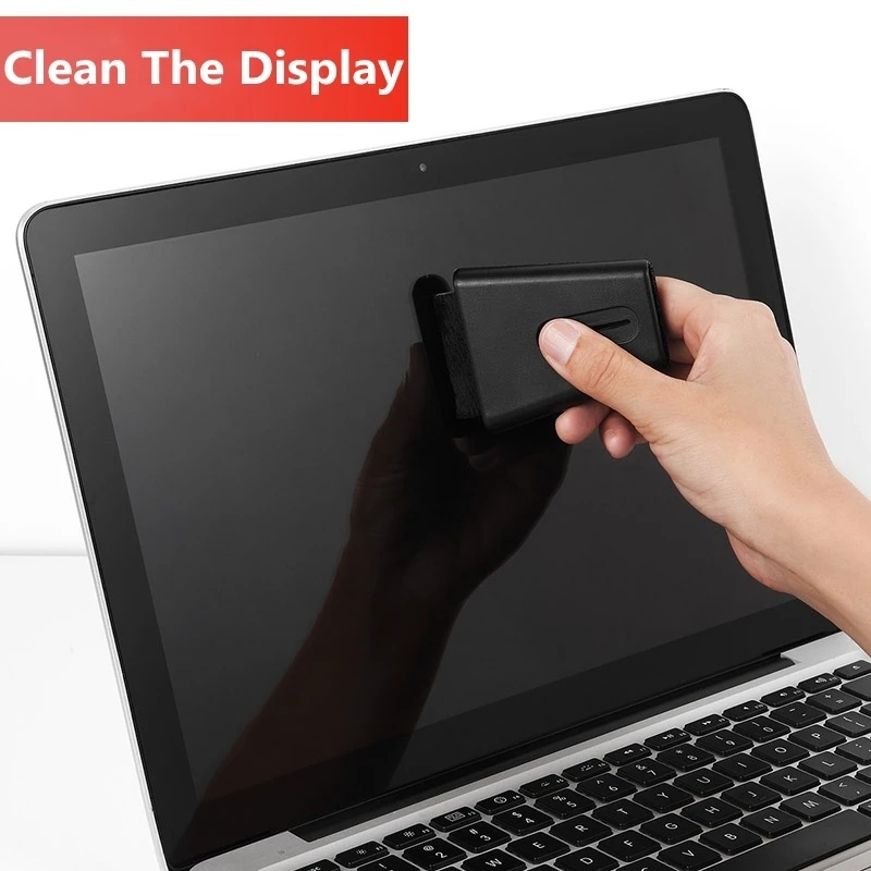 Cọ Vệ Sinh Màn Hình Máy Tính/Laptop/Điện Thoại Hai Đầu Thu Gọn Đa Năng