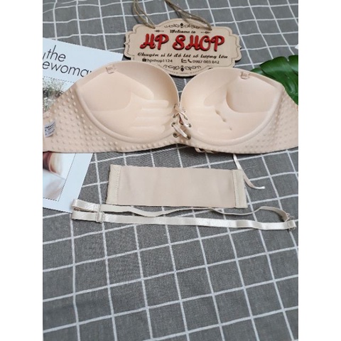 Áo đúc dây rút tạo khe nâng ngực siêu đẹp
