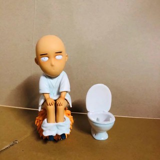 Mô hình chibi nhân vật Saitama Once Punch cao 15cm