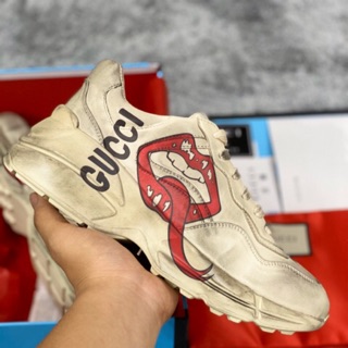 [ẢNH THẬT+ VIDEO] Giày GUCCI MÔI BẨN CAO CẤP nam nữ . ! |
